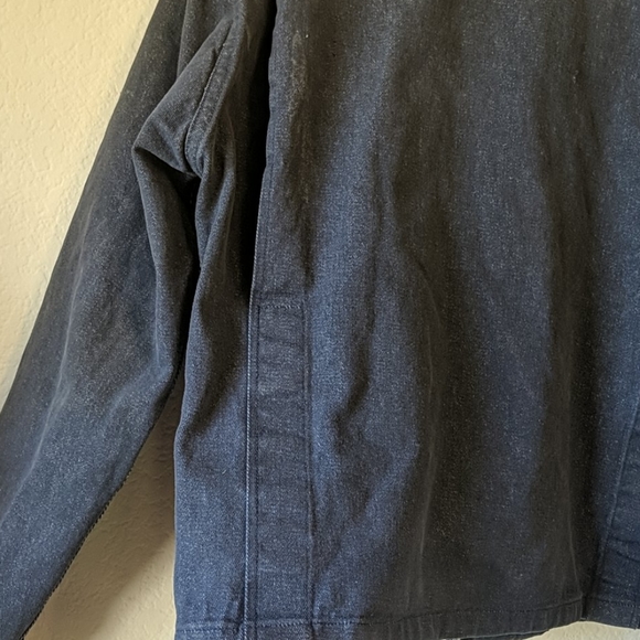 Vintage 60s work wear denim cropped jacket - Picture 10 of 11